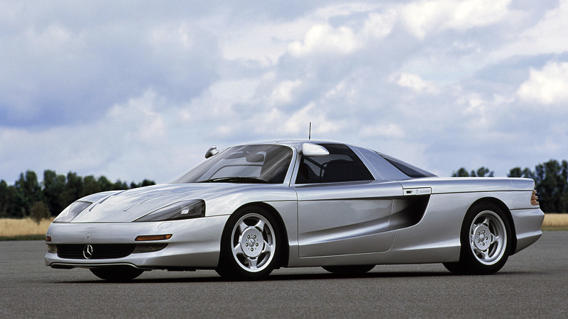 Mercedes-Benz C112 Concept (1991)
 - Mercedes, Auto, Speed, Longpost