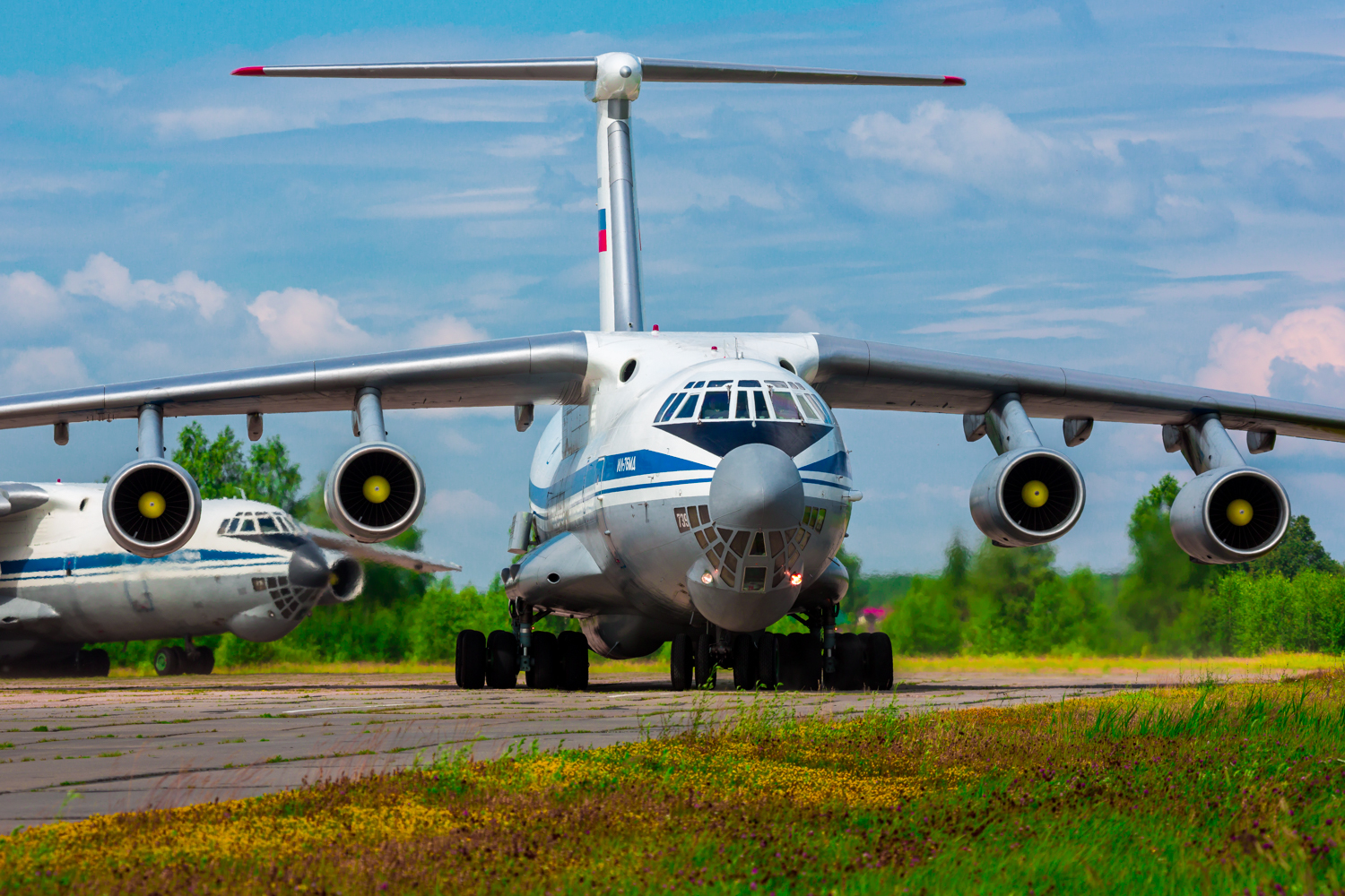 Ivanovo and a lot of IL-76 - My, Airborne forces, IL-76, Aviation, Ivanovo, Longpost