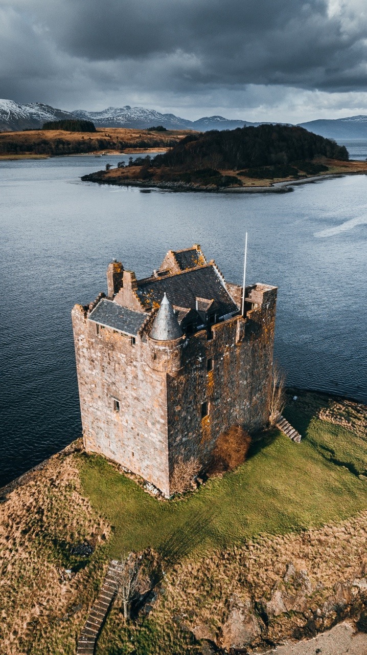 Castle Stalker, Scotland - Lock, Scotland, Longpost