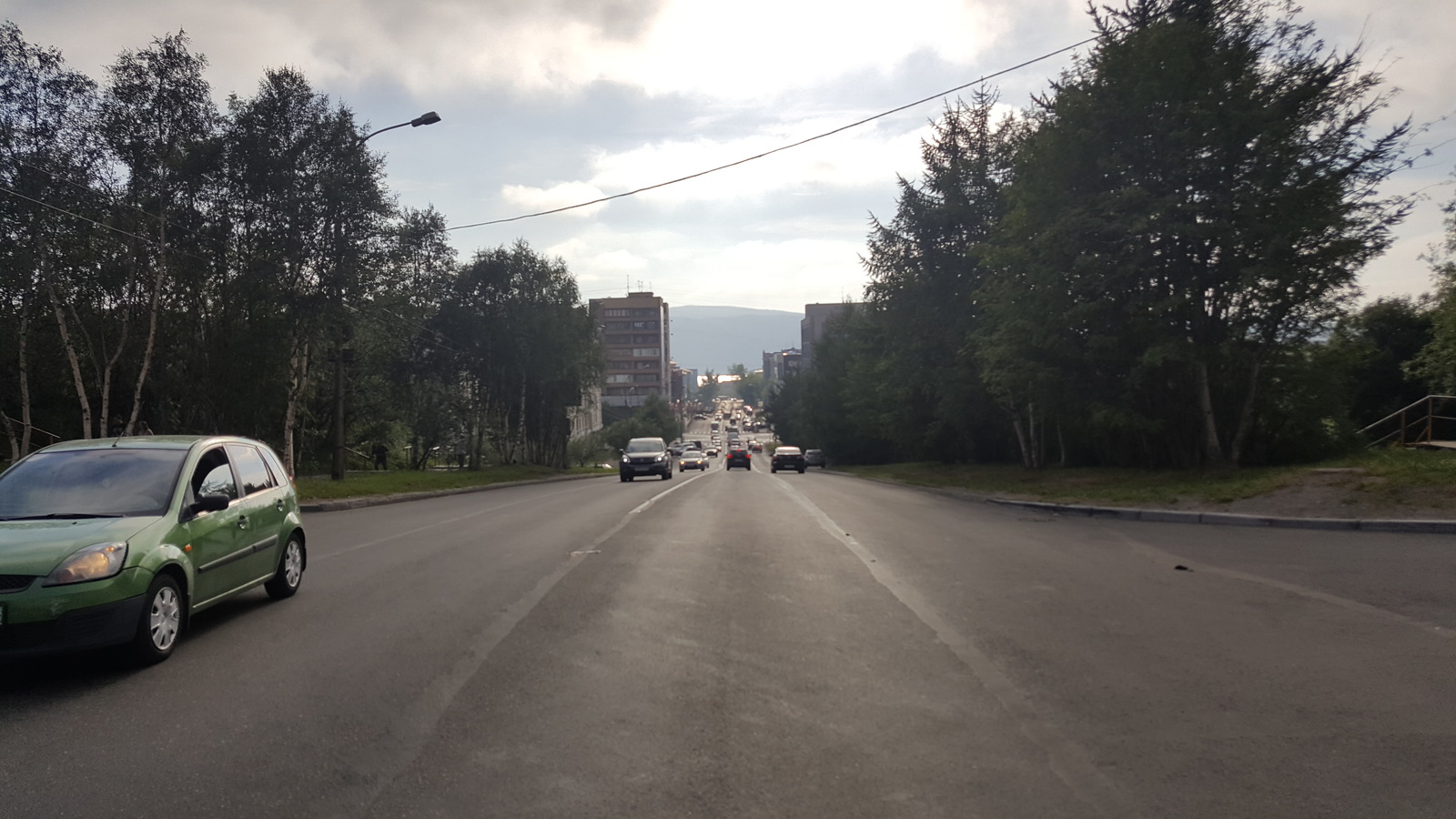 Hitch-hiking. Murmansk. - My, Hitch-hiking, Murmansk, Without processing, Samsung Galaxy S6 Edge, Travel across Russia, Longpost