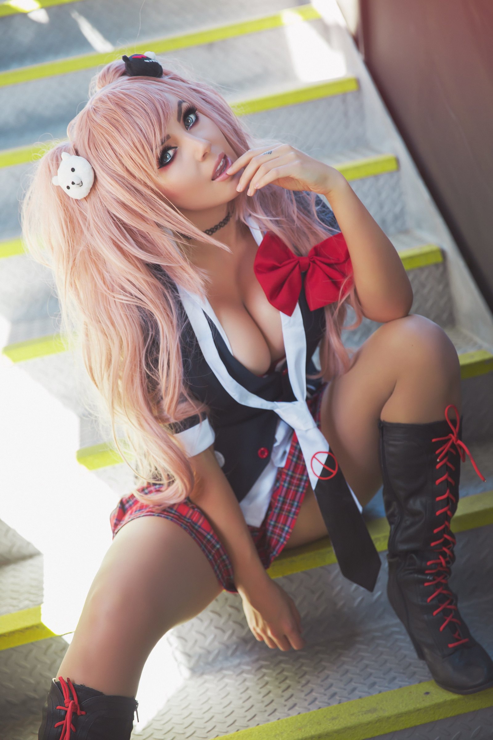 Junko Enoshima by Jessica Nigri - Cosplay, Girls, Anime, Junko Enoshima, Danganronpa, Jessica nigri, Longpost