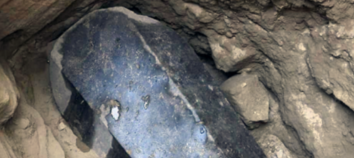 Scientists uncover mysterious black sarcophagus in Egypt - Egypt, Mystery, , Scientists