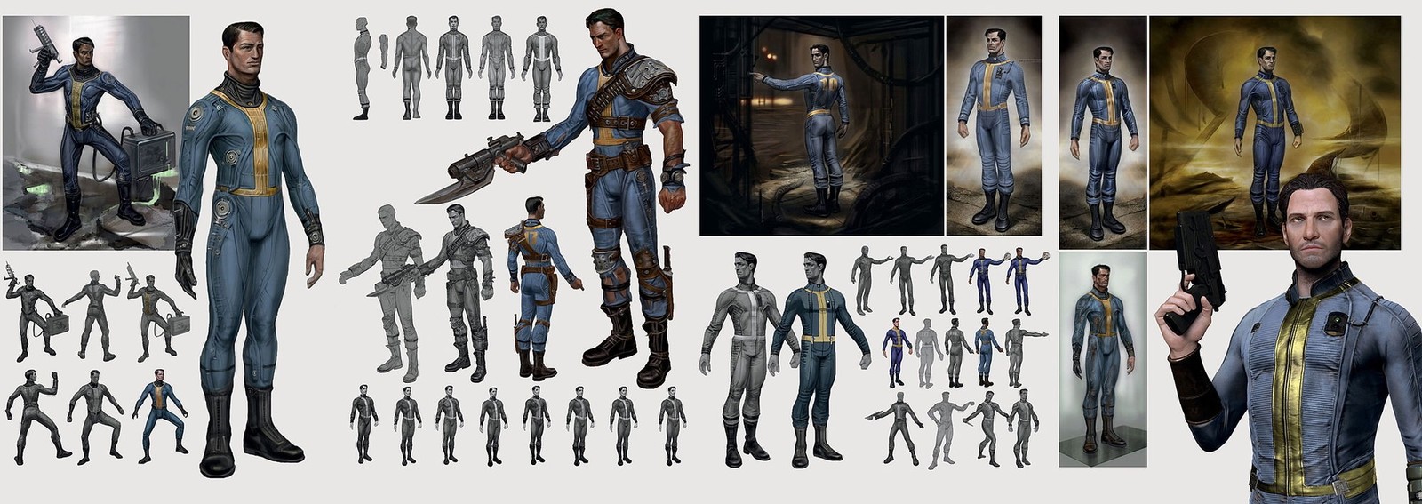 Concept art fallout 4. Vol.2 - characters - Fallout, Concept Art, Drawing, Characters (edit), Fallout 4, Longpost