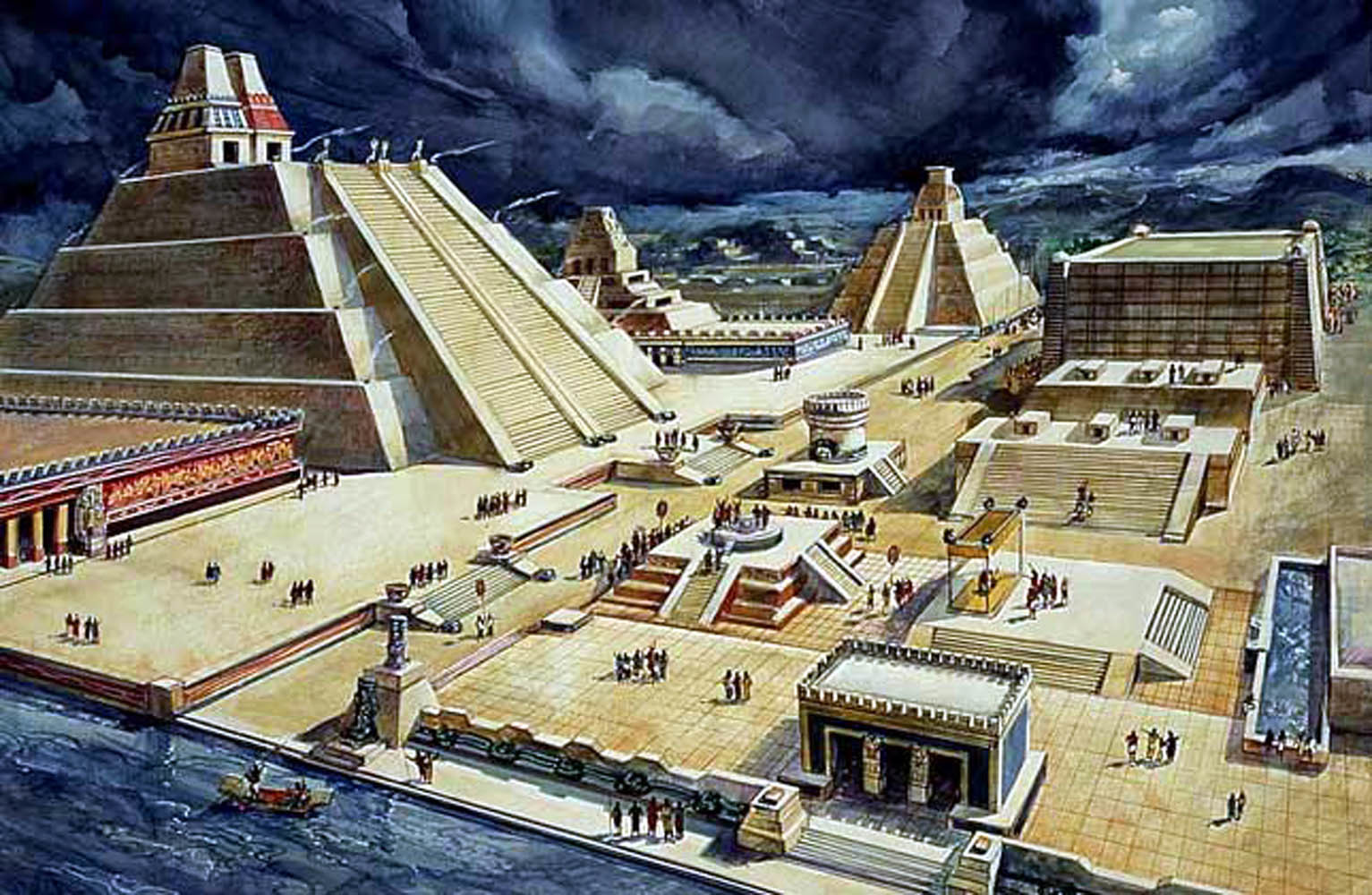 How the Spaniards Destroyed the Aztec Empire - My, Story, Aztecs, Hernan Cortes, Spain, Spaniards, Mesoamerica, Colonization, America, Longpost