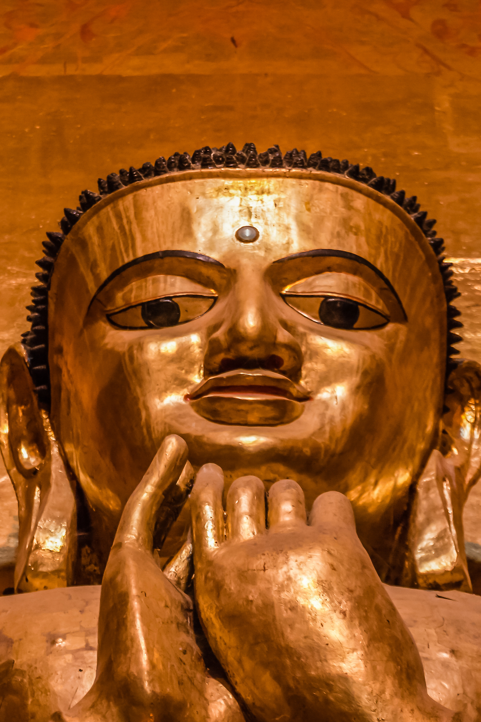 two-faced buddha - My, Myanmar, Bagan, , Buddha, , Two-faced, Longpost