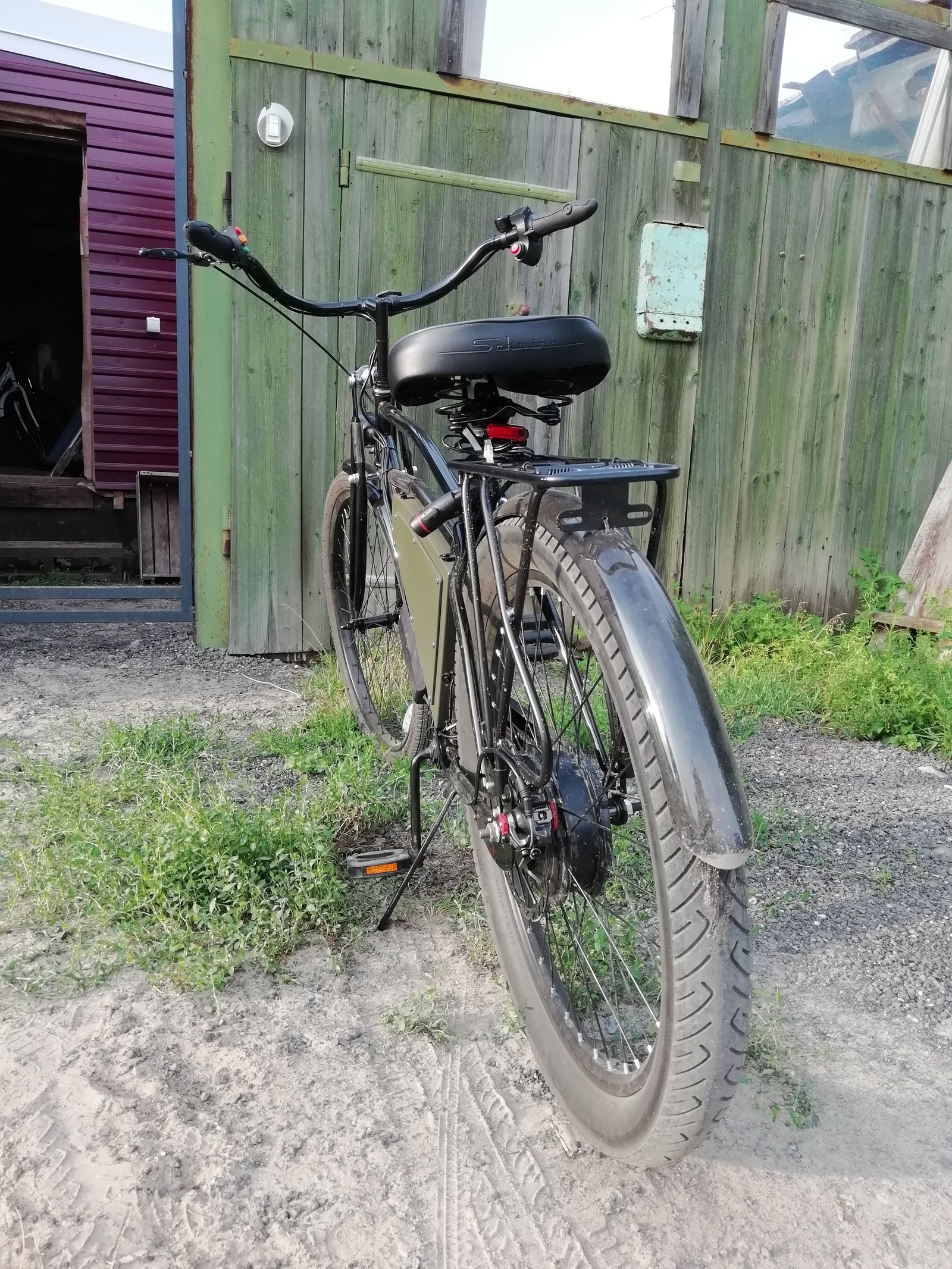 An electric bike, or a collective farm as we can! - My, Aeroslon, , , Electric bike, , Kazan, Longpost