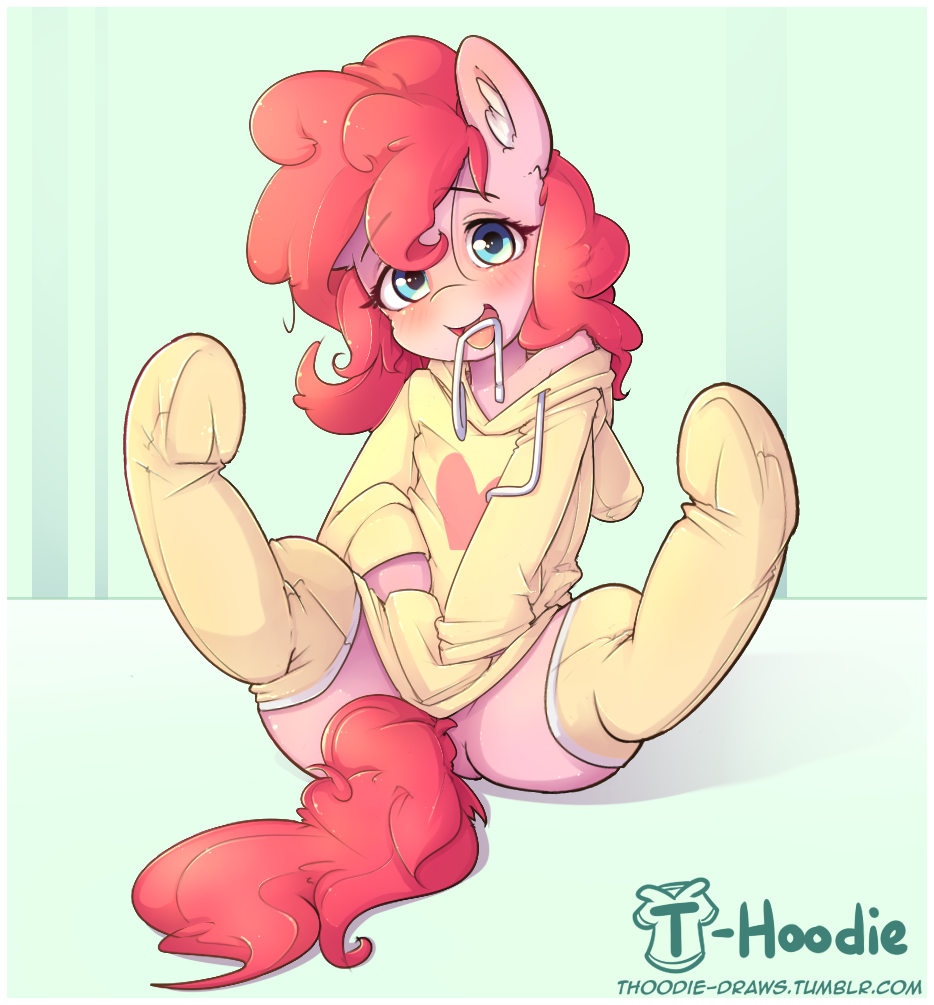 Pinkie pie In Hoodie - My Little Pony, Pinkie Pie, t-Hoodie, PonyArt