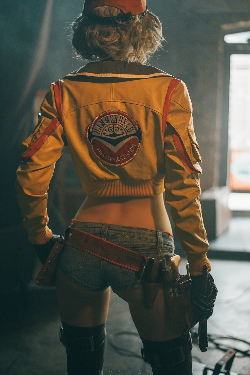 Sasha Holland Cosplay Cindy Aurum - The photo, Girls, Cosplay, Cindy Aurum, Final Fantasy, Longpost, Sasha Holland