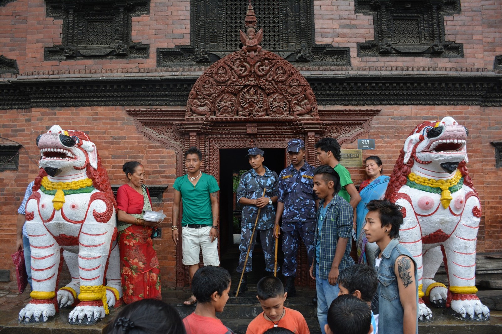 Nepal. Encounter with the goddess - My, Nepal, Kathmandu, Goddess, Tourism, Travels, The photo, Longpost