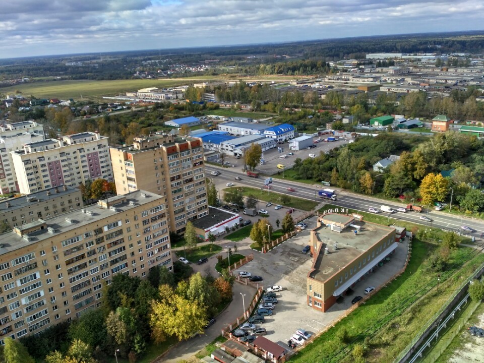 Golitsyno from a bird's eye view - My, Height, Golitsyno, Longpost