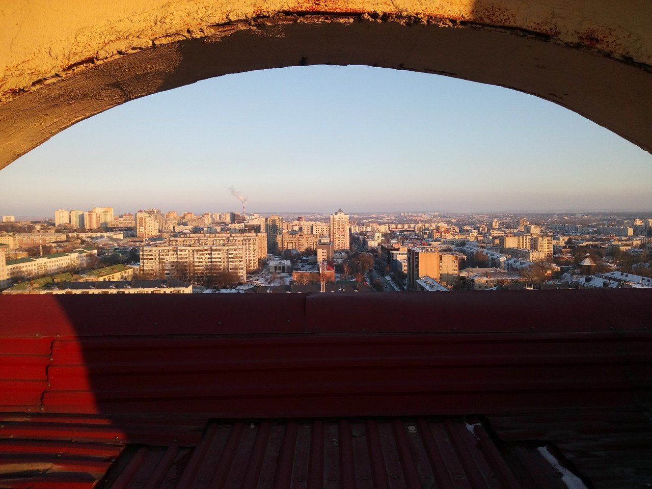 A little archive from Belgorod. - My, Belgorod, Extreme, Roofing, Beautiful view, Landscape, Snow, Height, Longpost, Ruffers