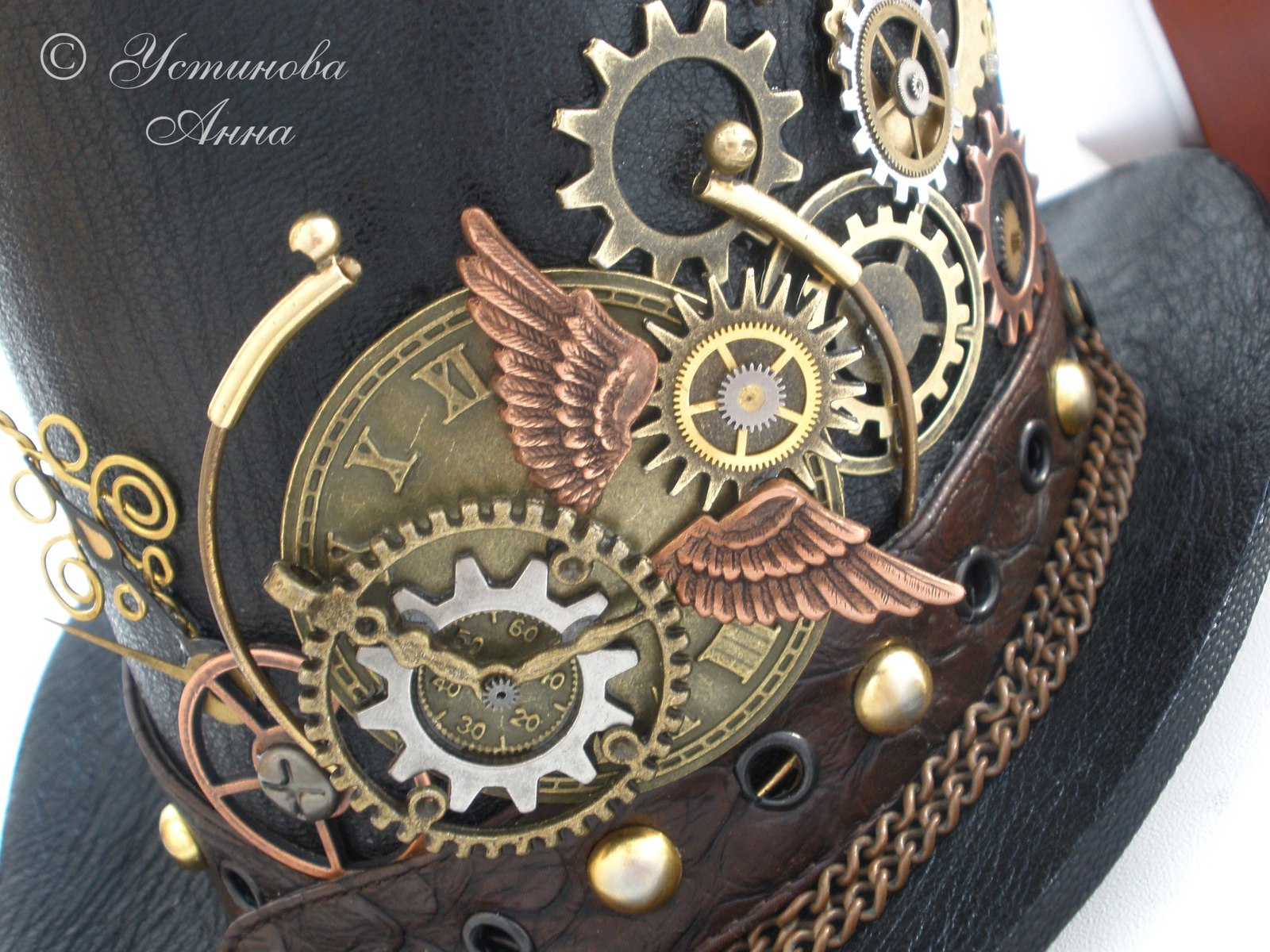 Handmade steampunk decorations - My, No rating, Needlework, Handmade, Steampunk, , Creation, With your own hands, Longpost