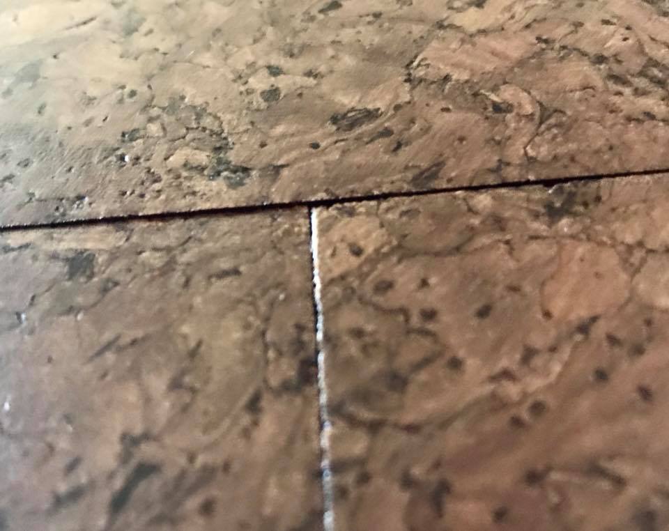 What to do if the cork floor was laid crooked and of poor quality? - Floor, House, Building, Thrown, Cork tree, Crooked hands, Kazan, The photo, Longpost, Scammers