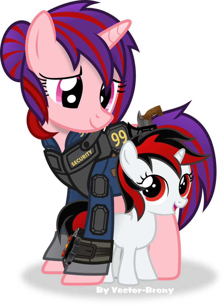 Gin Rummy and Rybka - My little pony, Fallout: Equestria, Blackjack MLP, , PonyArt, Original character, Foe: Project Horizons, MLP Blackjack