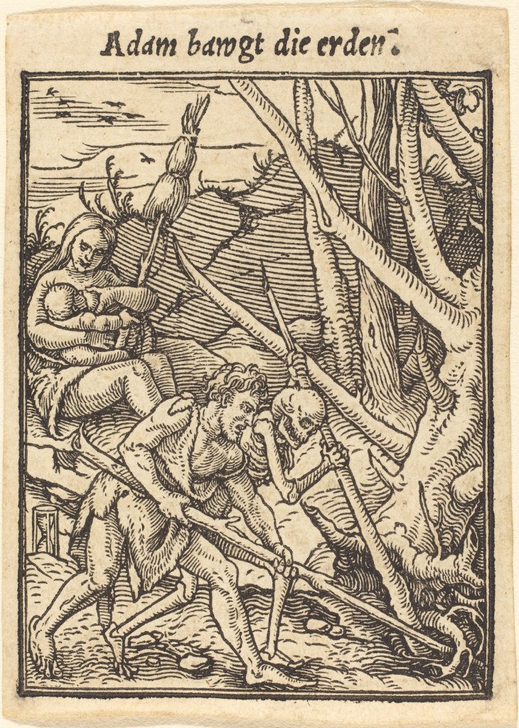 Dance of Death, part 1 - My, Hans Holbein the Younger, Dance of Death, Engraving, Middle Ages, Longpost