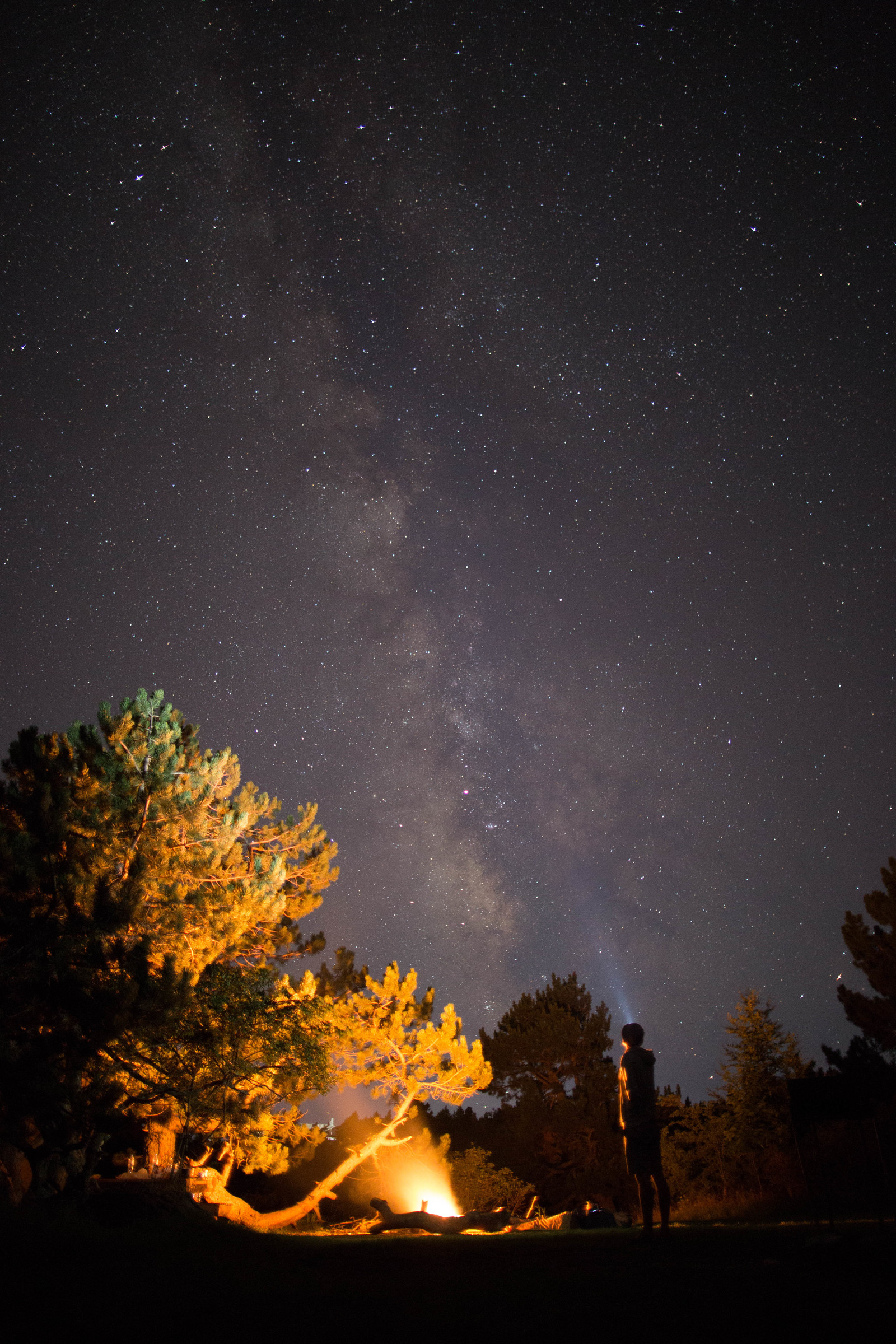 Journey to the Starry Tale on Ai-Petri. - My, Hike, Travels, Tourism, Crimea, Russia, The mountains, Sea, dawn, Longpost