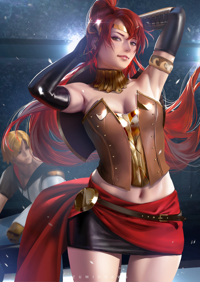 Pyrrha Nikos - Арт, RWBY, Pyrrha nikos