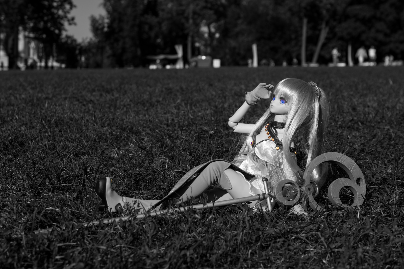 DollfieDream - Medeika in Tsaritsyno - My, Dollfiedream, Jointed doll, Medea Lily, The photo, Hobby, Anime, Longpost