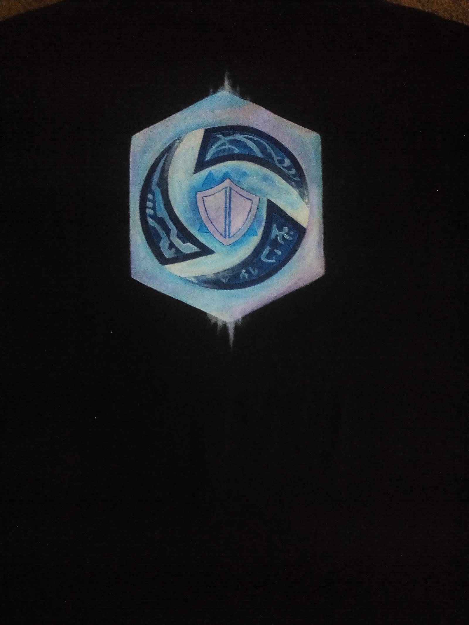 Painting clothes based on games - My, Needlework without process, Acrylic, , Creation, World of warcraft, HOTS, Dark souls, Longpost