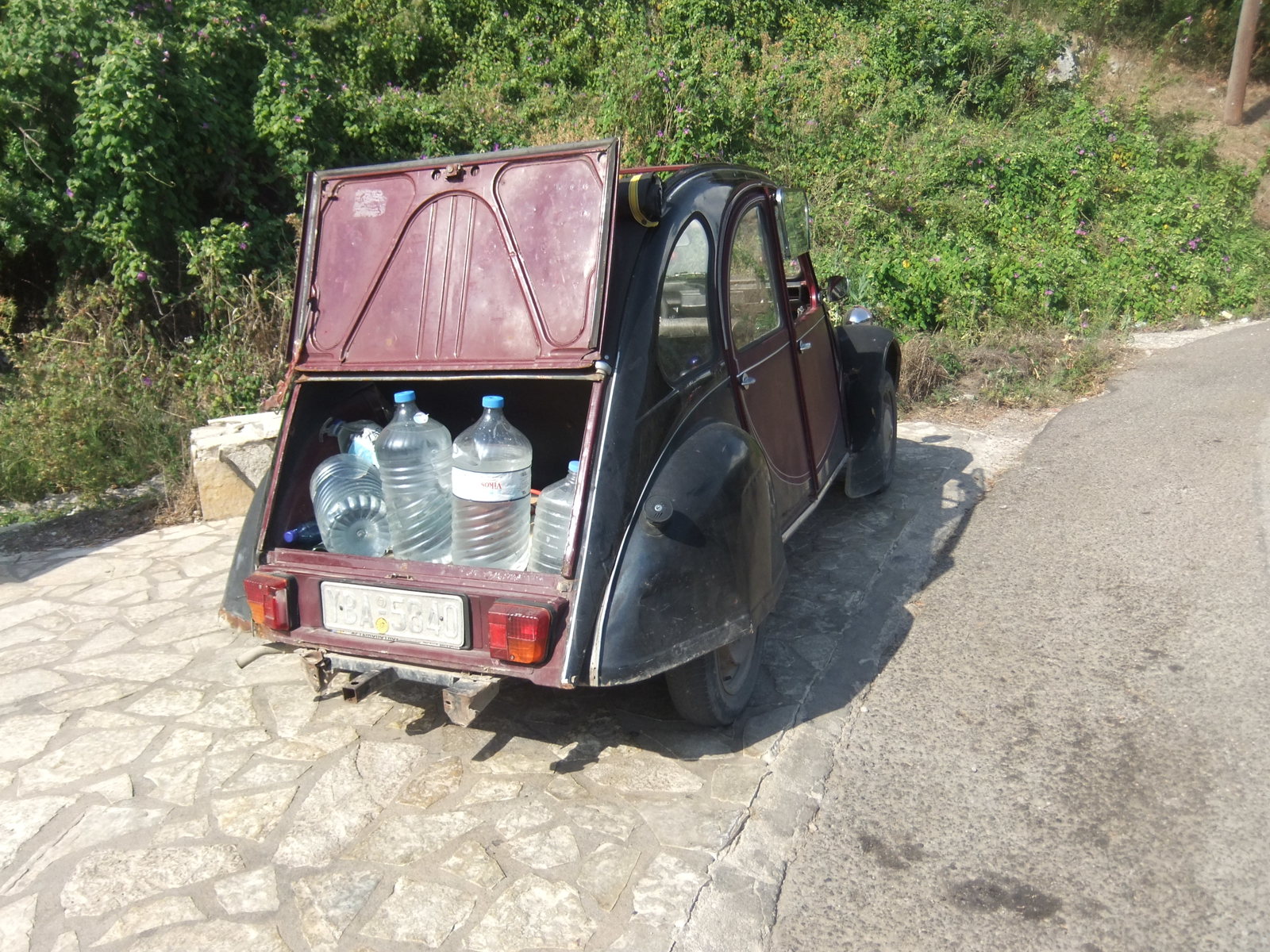 Old cars of Corfu. - My, Longpost, Auto, Rarity, Story