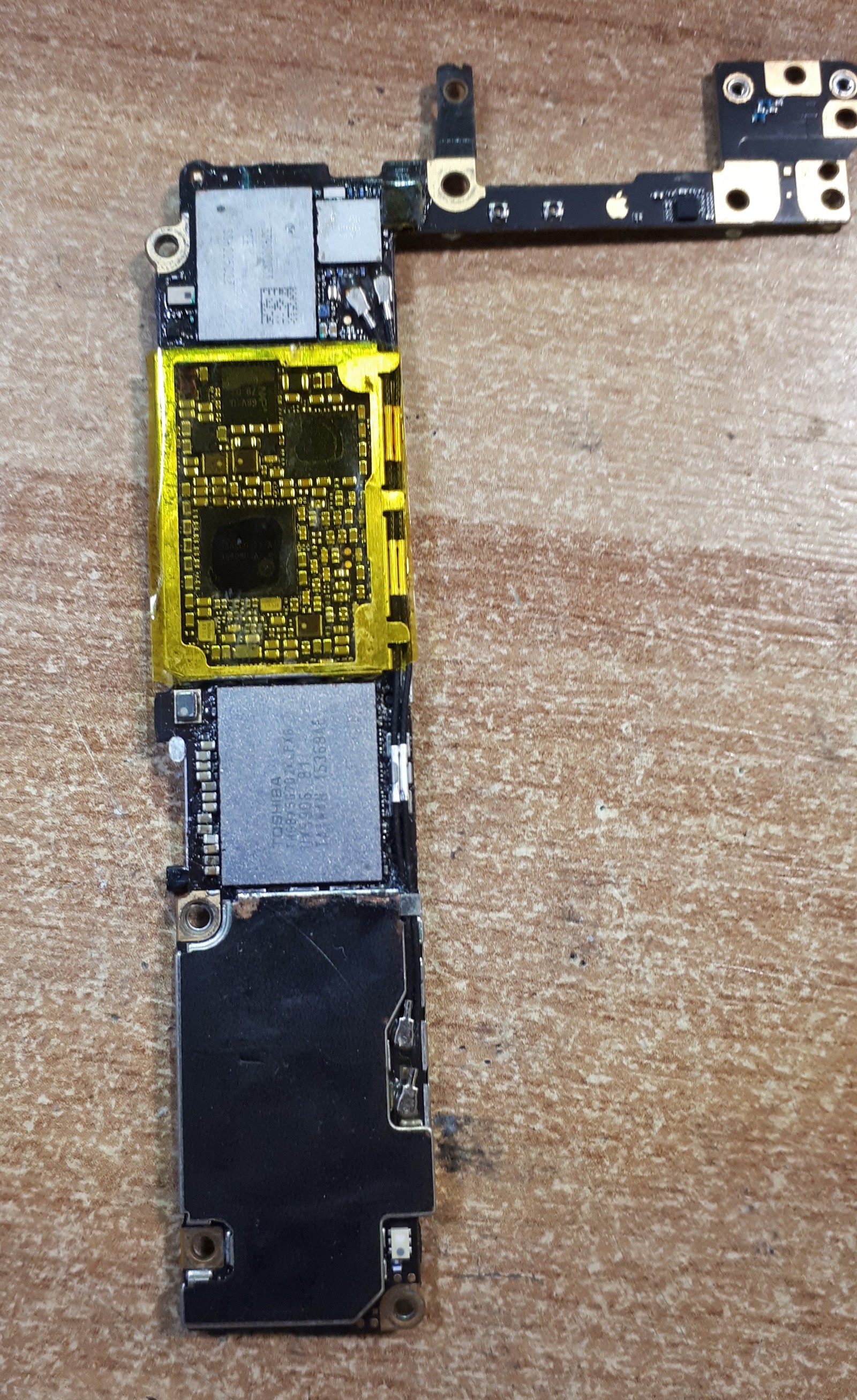 Another iPhone 6s with error 4013. After many services and a master who thinks he can repair. - iPhone, Kiev, Soldering, Skirt, Smd, iPhone 6s, Crafts, Longpost, Smd-Technology