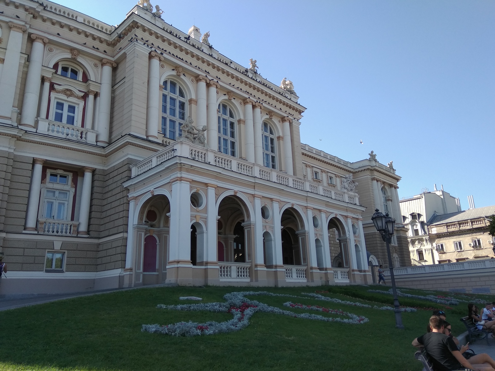 A little bit of Odessa - My, Odessa, Longpost, Architecture, Sea, Relaxation