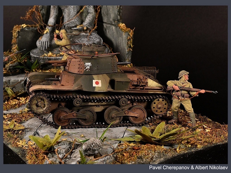 Japs.... - Modeling, Stand modeling, The Second World War, Longpost