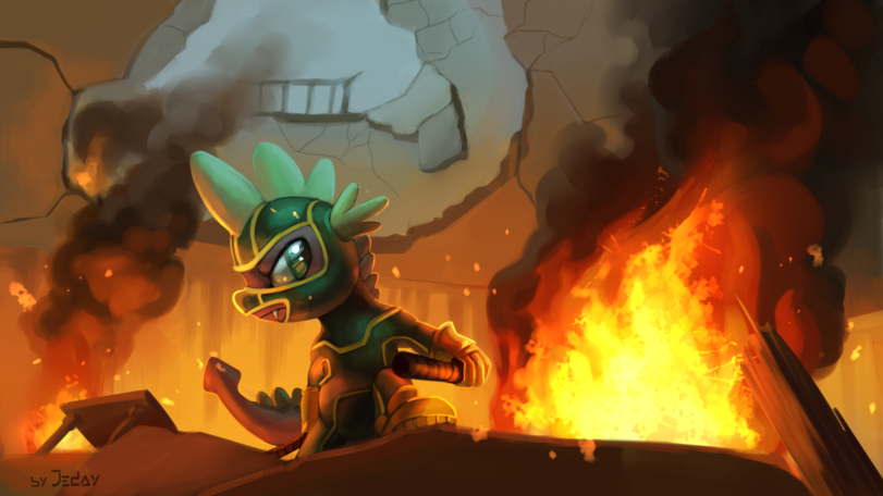 Kick Spike - My little pony, Spike, , Crossover, Film Kick-Ass, Crossover