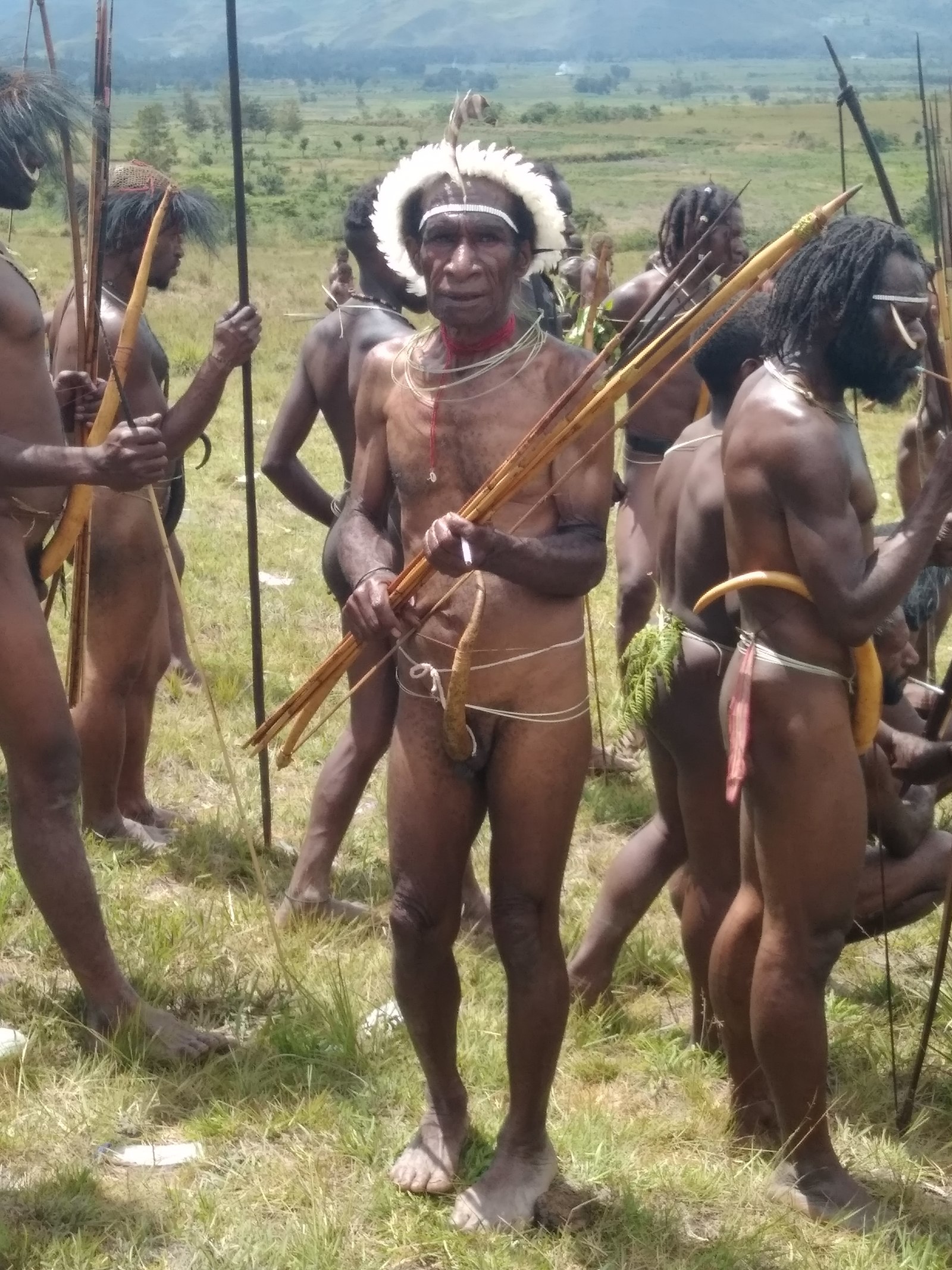 On a visit to the Papuans. Baliem Festival. - NSFW, My, Papuans, Papua New Guinea, Travels, Traveling in Asia, Longpost, The festival, 