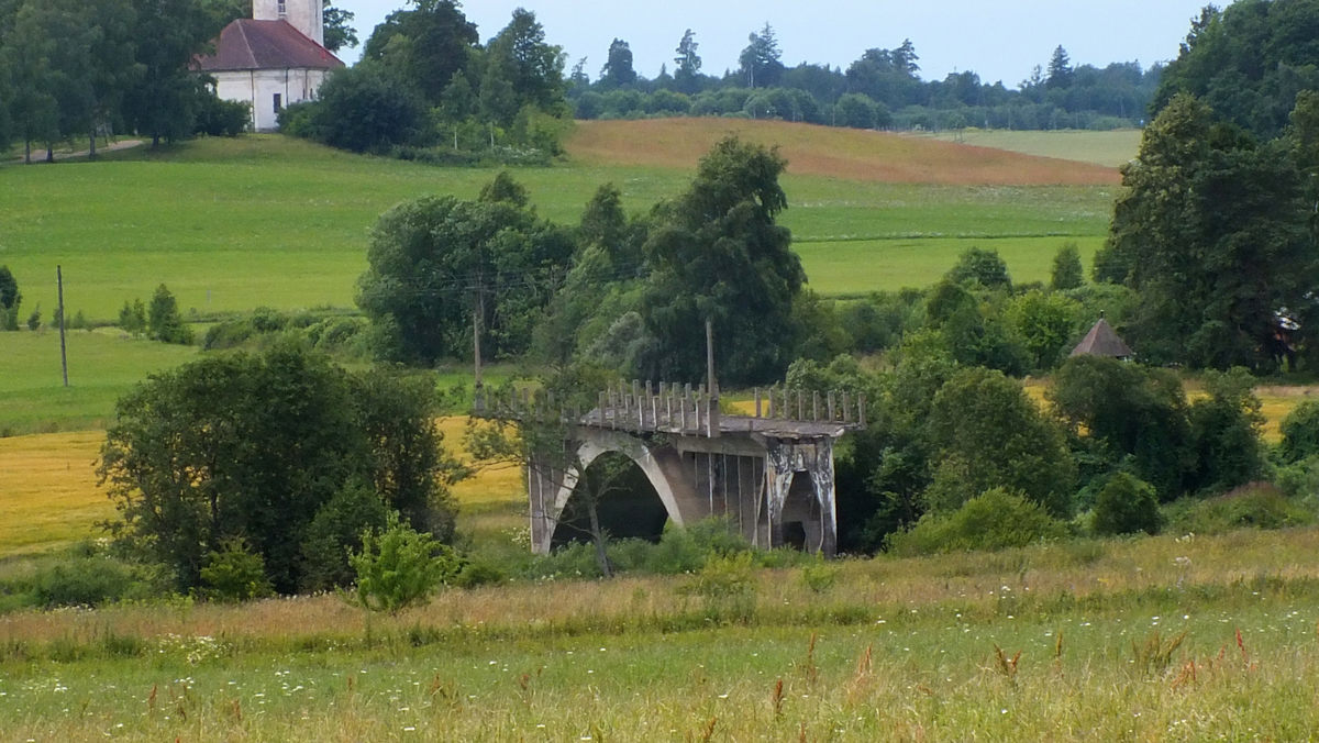 Another Bridge to Nowhere (I love bridges ;)) - Latvia, Abandoned, Bridge, Railway, Tourism, Longpost