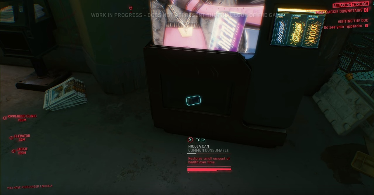 Too obvious reference - My, Cyberpunk 2077, Demo, Nicola, Referral, Not advertising