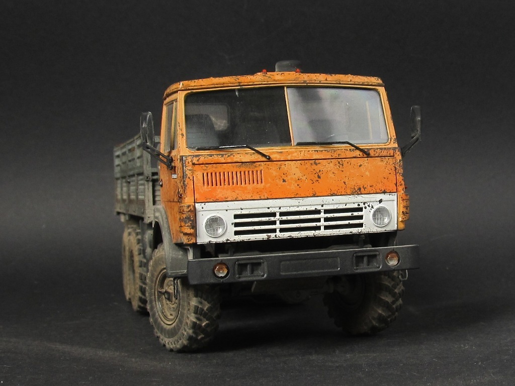 Good old Shestypaw. - Stand modeling, Kamaz, , The photo, Longpost