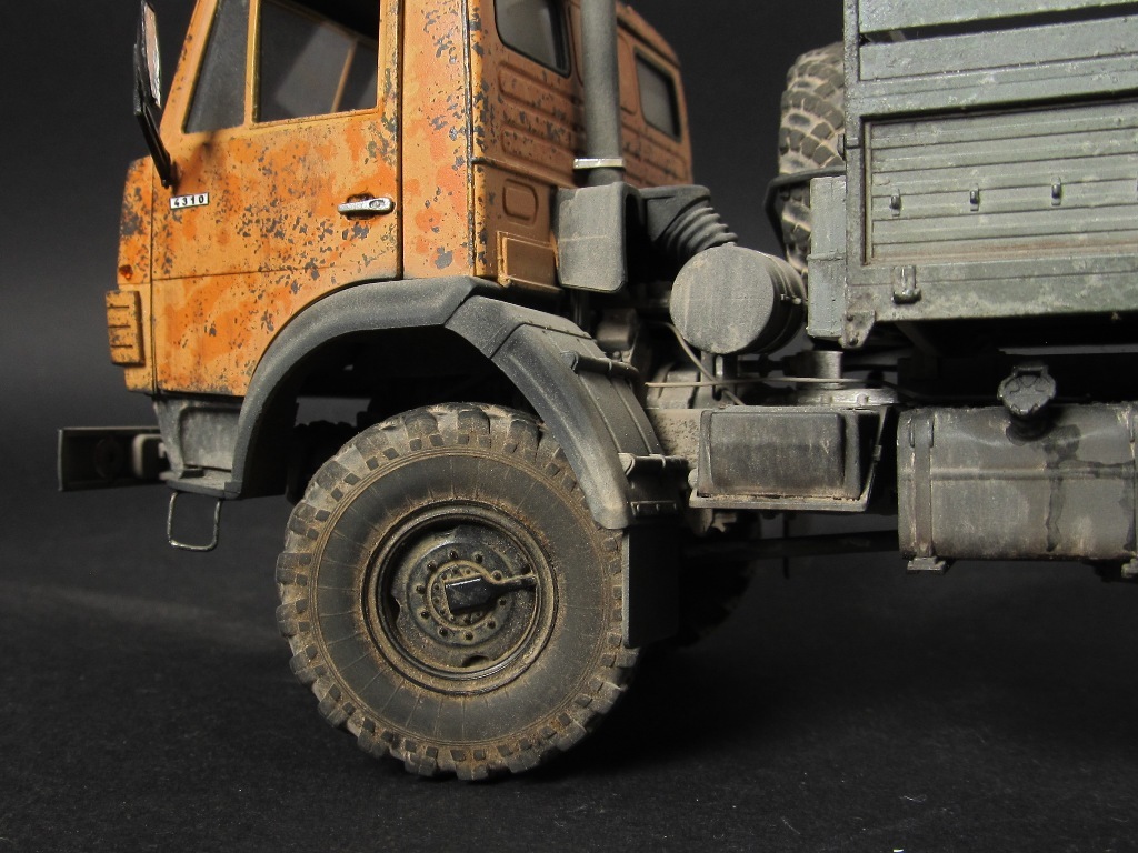 Good old Shestypaw. - Stand modeling, Kamaz, , The photo, Longpost