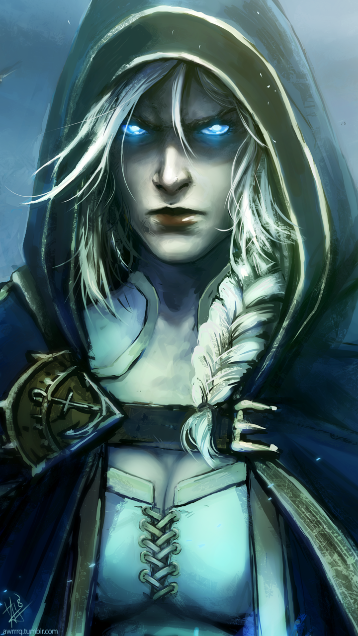 Daughter of the sea - Amrrr, Jaina Proudmoore, World of warcraft, Warcraft, Art, Longpost