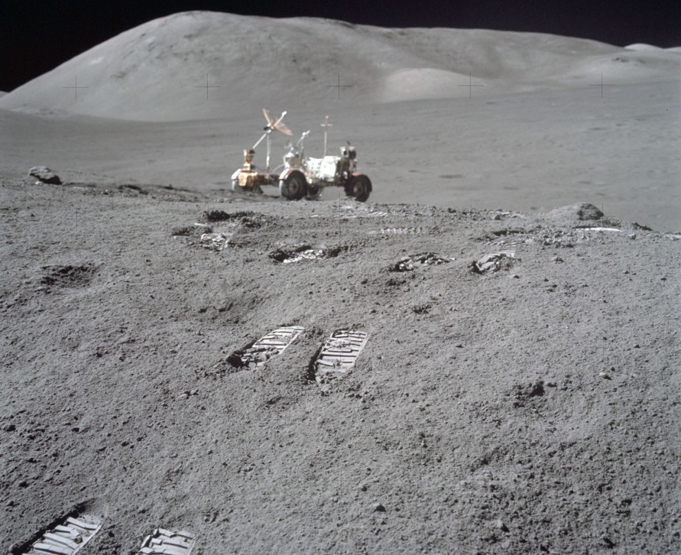 Photos from the Moon. Part 2. - moon, Apollo, The photo, Space, Longpost, NASA, USA