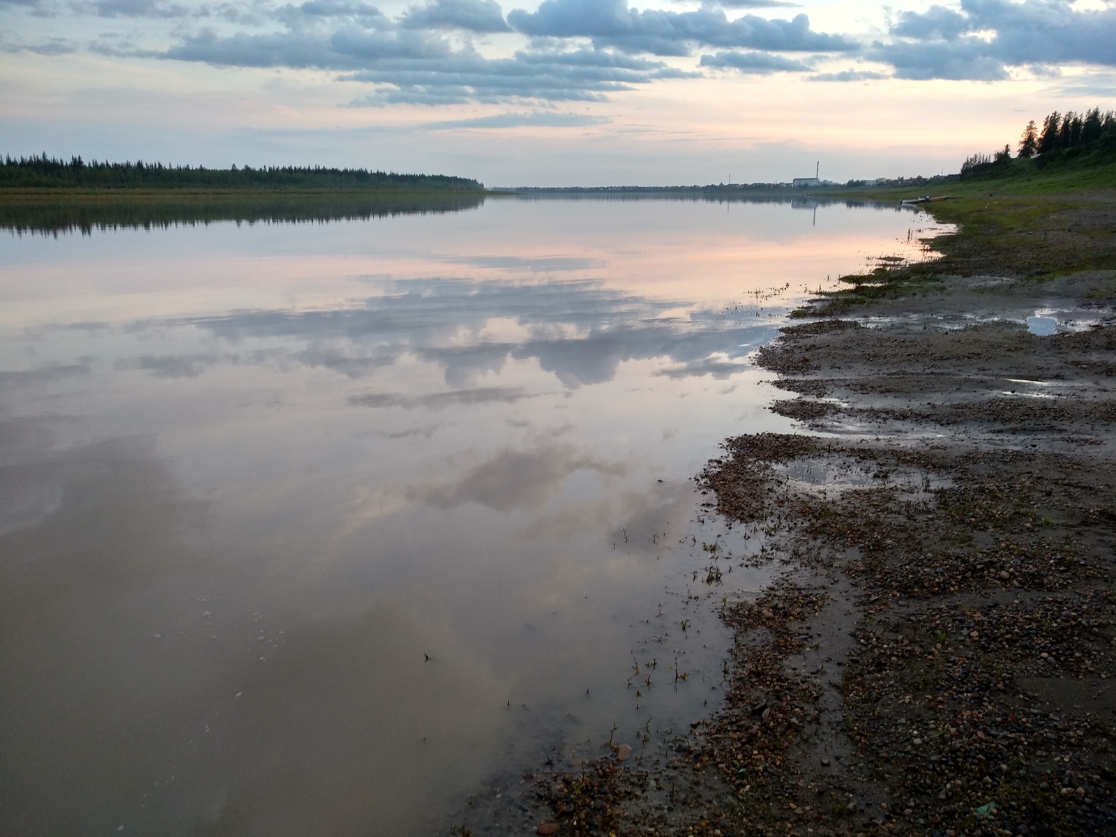 Vilyuy river. - Suntar, Vilyui River, Yakutia, Ecological catastrophy, Longpost