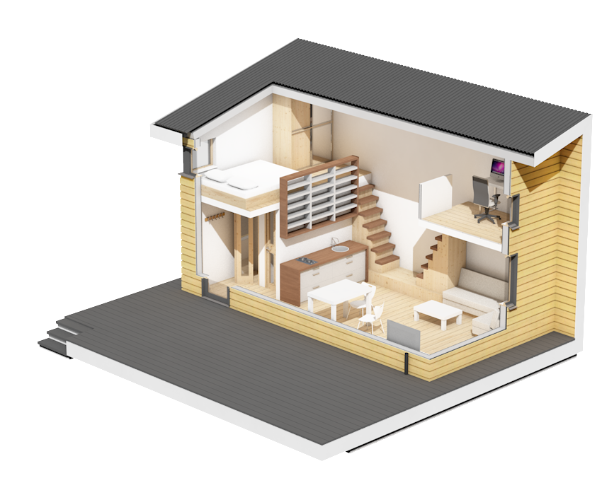 Мини архитектура - Моё, Архитектура, Проектирование, Tiny House, Лига архитекторов, Длиннопост