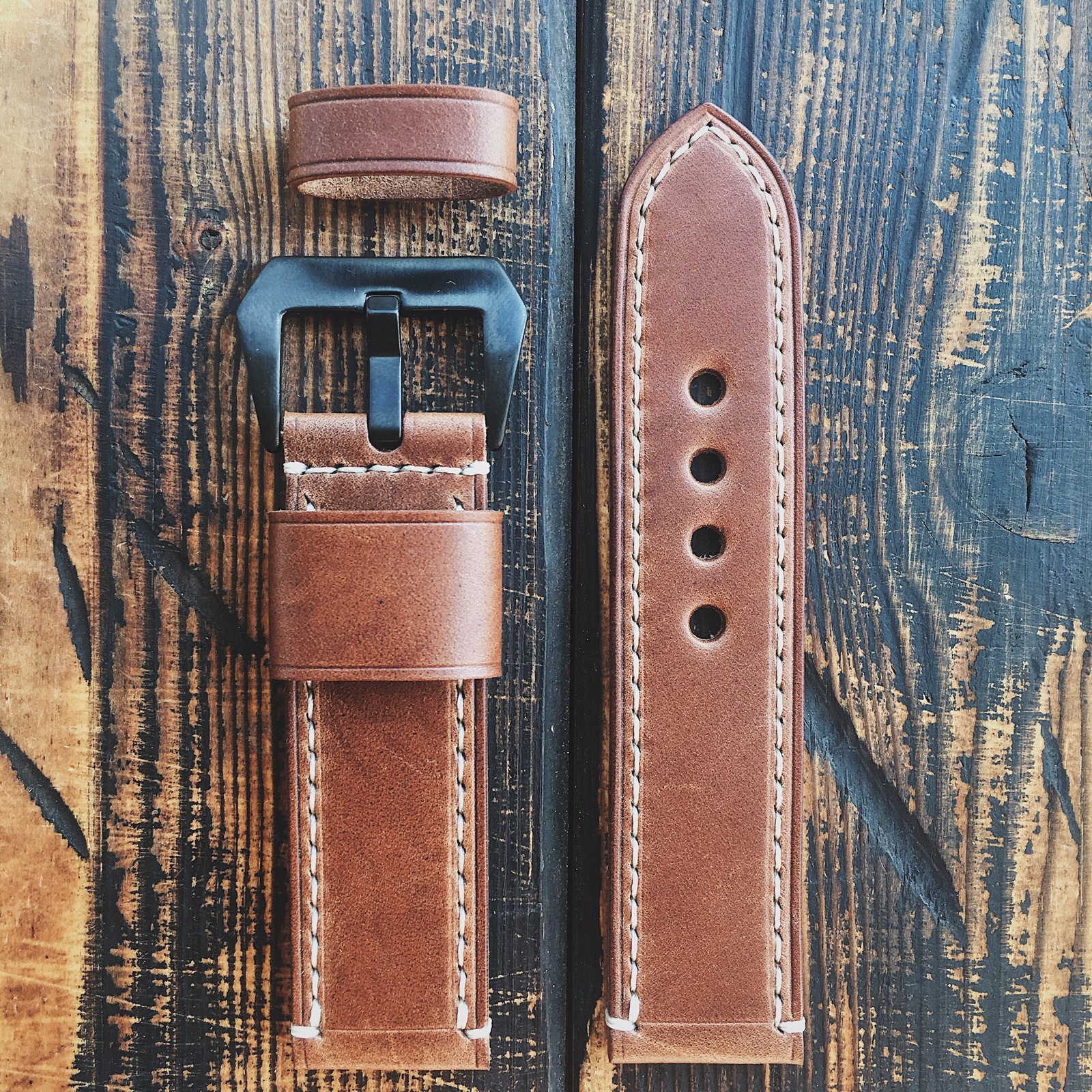 Horween Apple Watch Band - My, Strap, , Apple Watch, Longpost