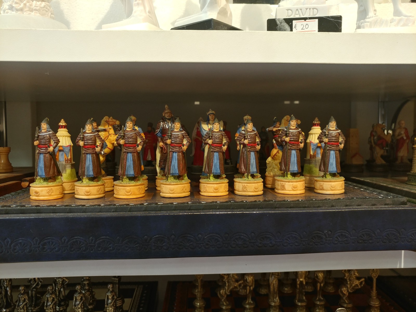 Continuation of the post with chess.shop in Florence - My, Florence, Art, Miniature, Chess, Longpost