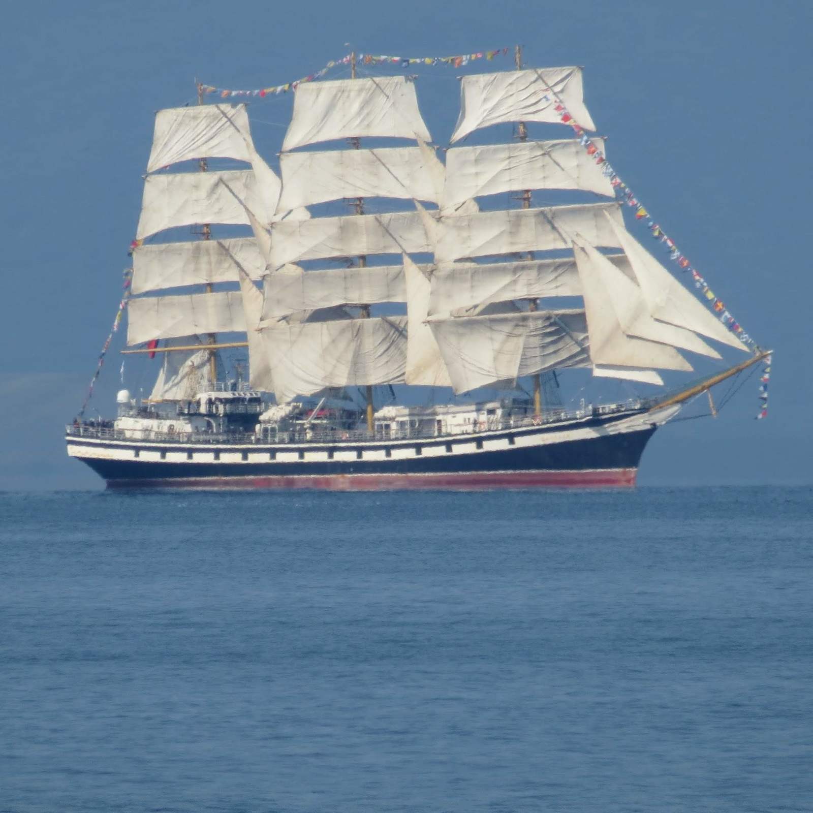 sail parade - My, Sailboat, Надежда, Pallas, Vladivostok, Longpost