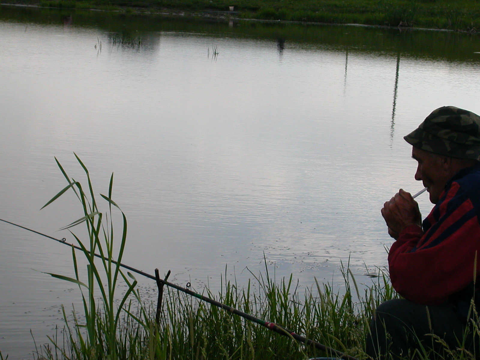 What is not pecking - My, The photo, Fishermen, Lake, Doesn't peck