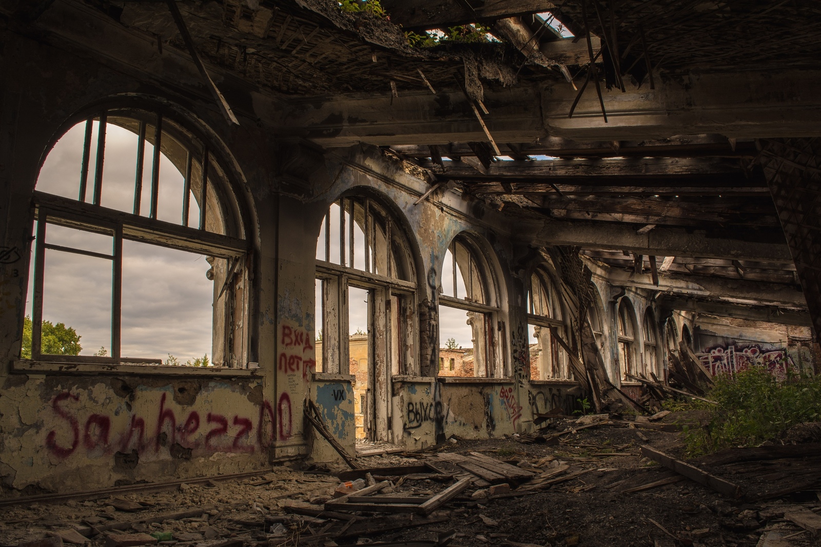 Dead hospital. - My, The photo, Architecture, Longpost, Abandoned