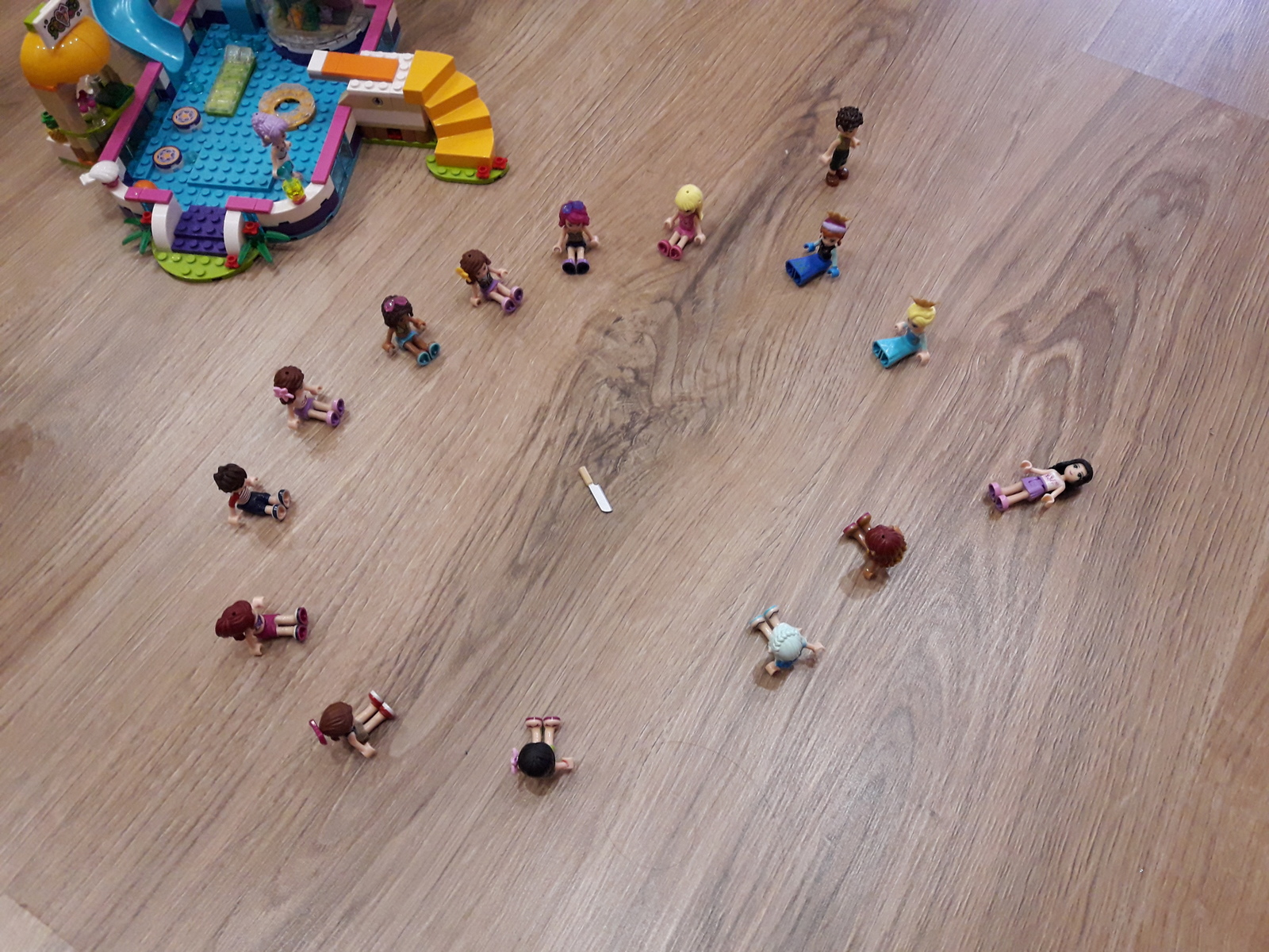 I'm even afraid to imagine what my daughter is playing - My, Lego, Games, Children, Bottle, The photo, House 2