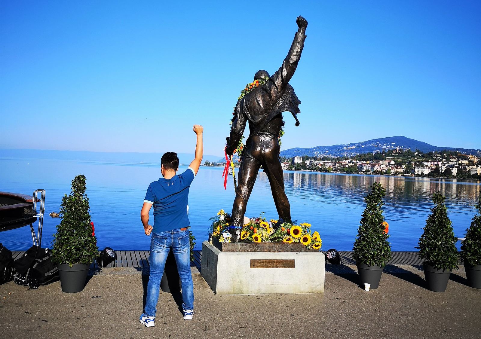 How I flew to Montreux for Freddie Mercury's birthday (and tore his jacket!) (Part 2) - My, Queen, Freddie Mercury, , Video, Longpost