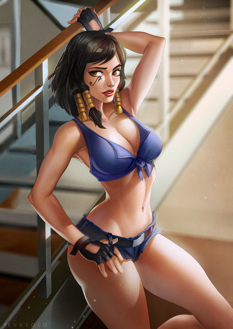 Pharah Gym - DeviantArt, Арт, Рисунок, Игры, Overwatch, Фан-Арт, Pharah