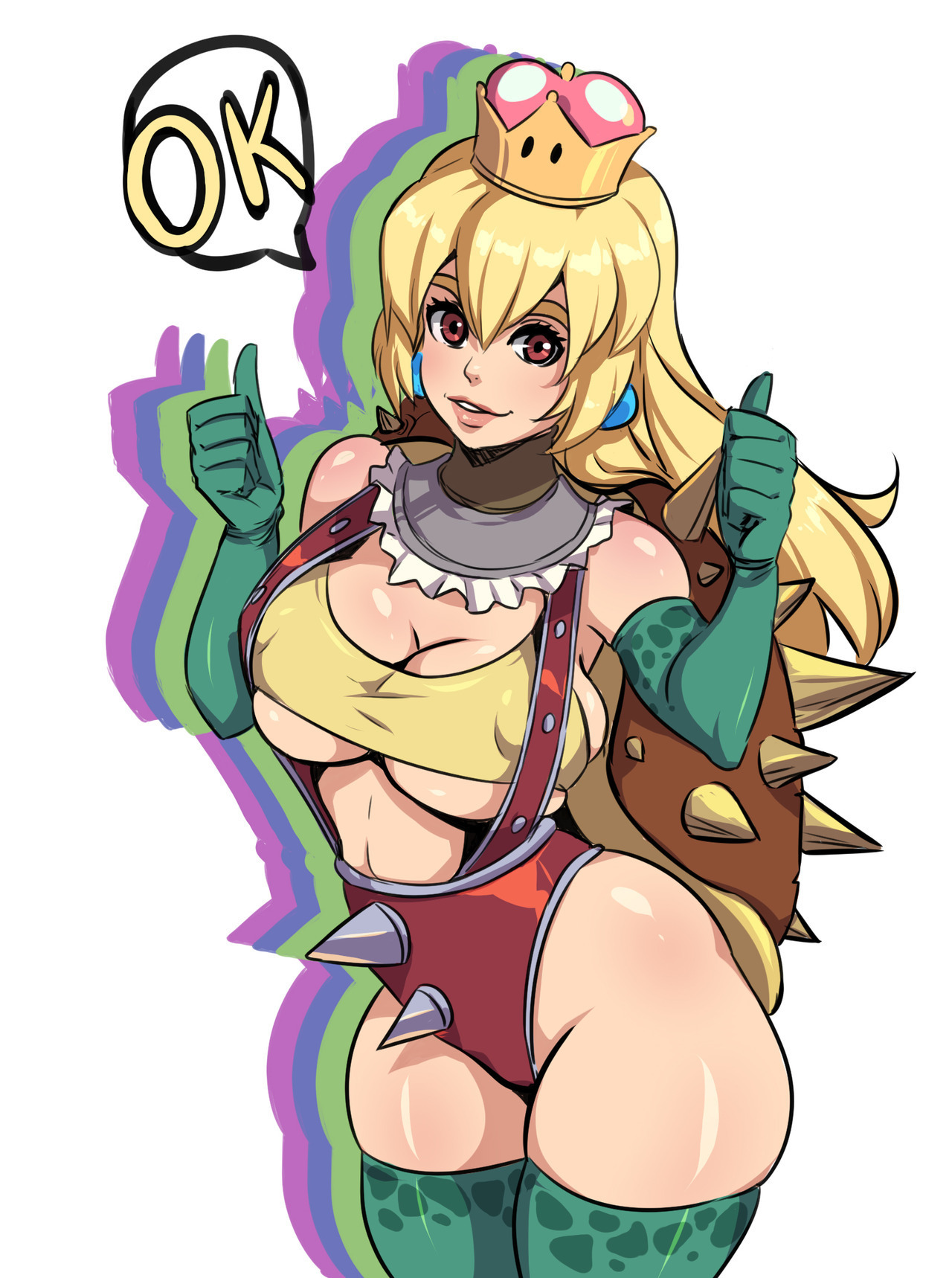 Rammusette - NSFW, Kyoffie, Rammus, Rammusette, Bowsette, League of Legends, Игры, Арт