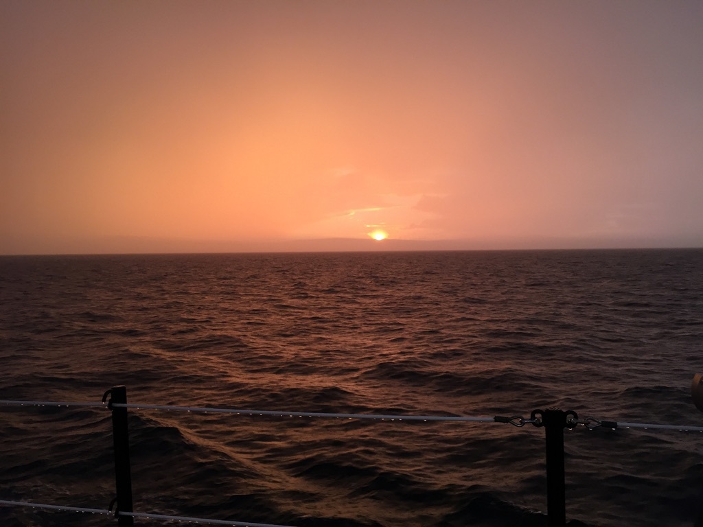 How it is to work as a cook on the river. Part 4. Beautiful sunsets, sunrises, and just photos from the window)) - My, River, Sea, The mountains, Sunset, Ship, Watch, Work, Cook, Longpost