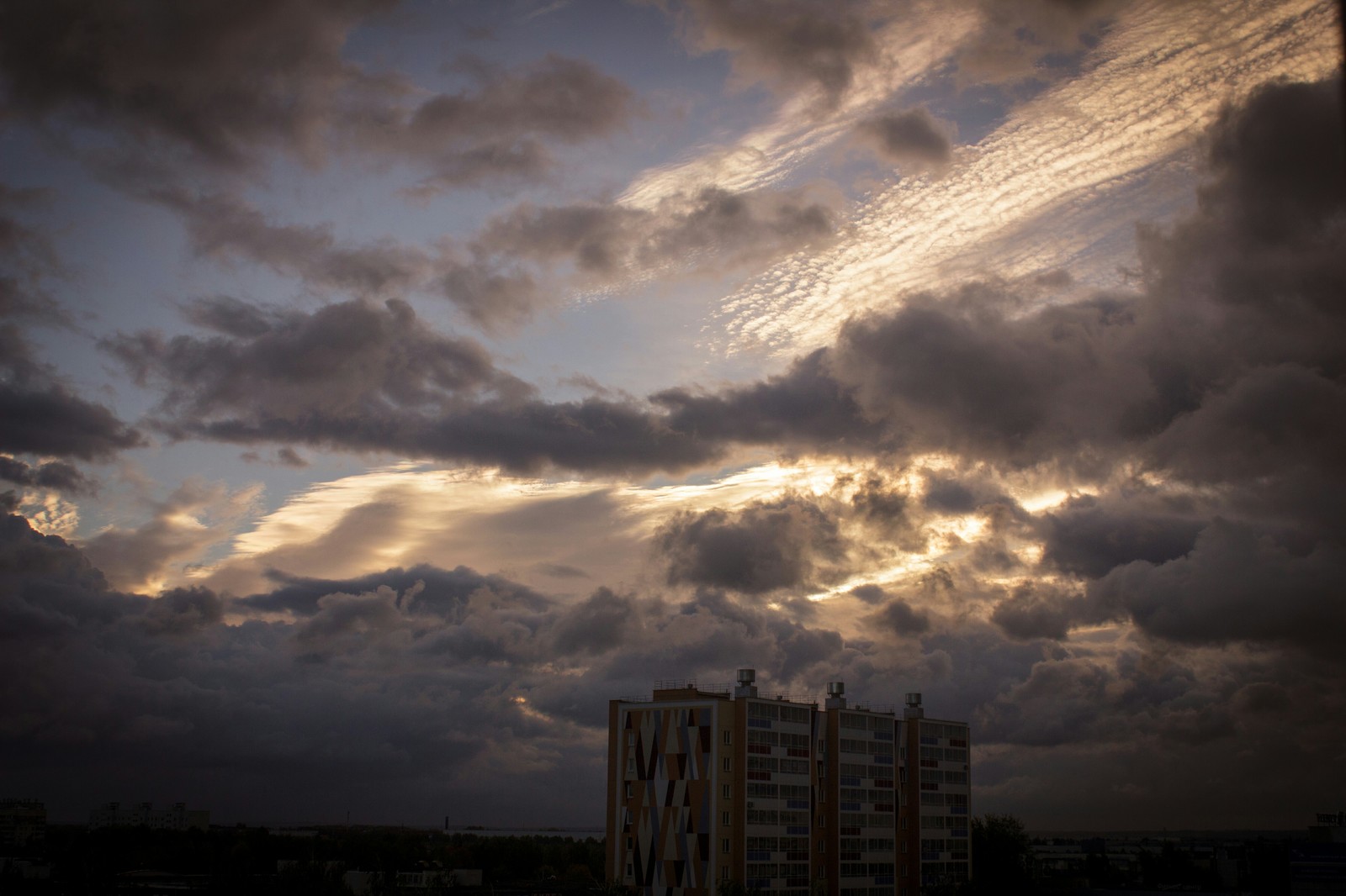 Dawn on different days - dawn, Sky, Longpost, The photo, Clouds