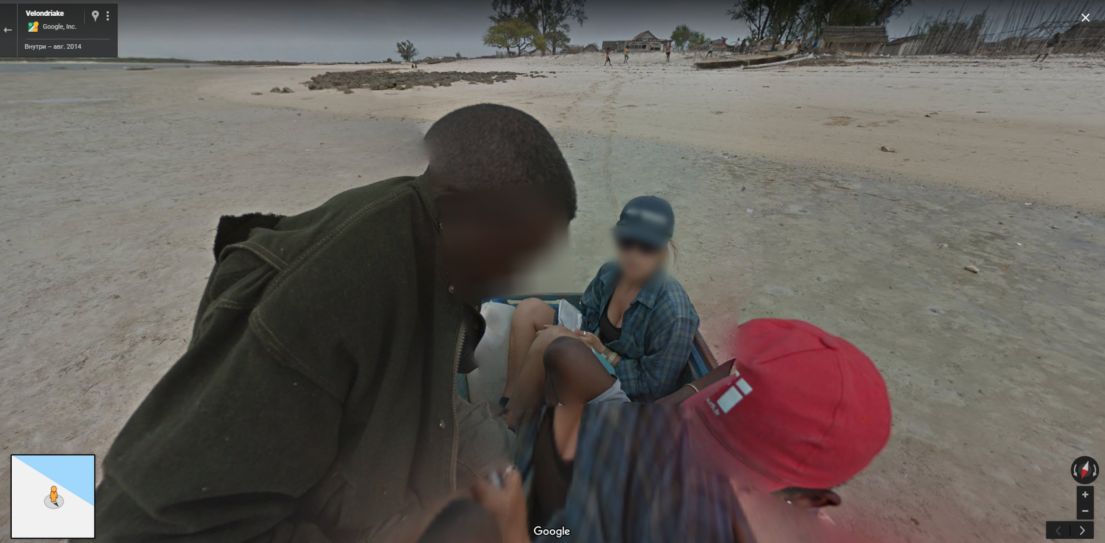 Interesting on google panoramas - Googlemobile, Madagascar, Walk, Longpost