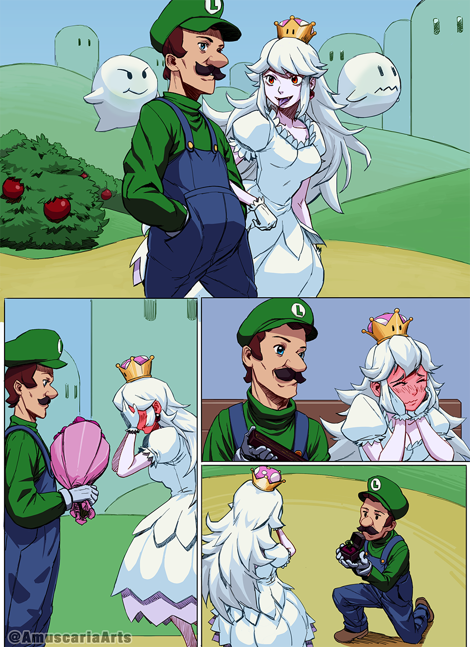 Supercrown Booette - , Comics, Mario, Luigi, Boosette, Super crown, Games, Longpost